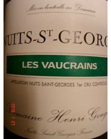 NUITS SAINT GEORGES Les VAUCRAINS Gouges 2009