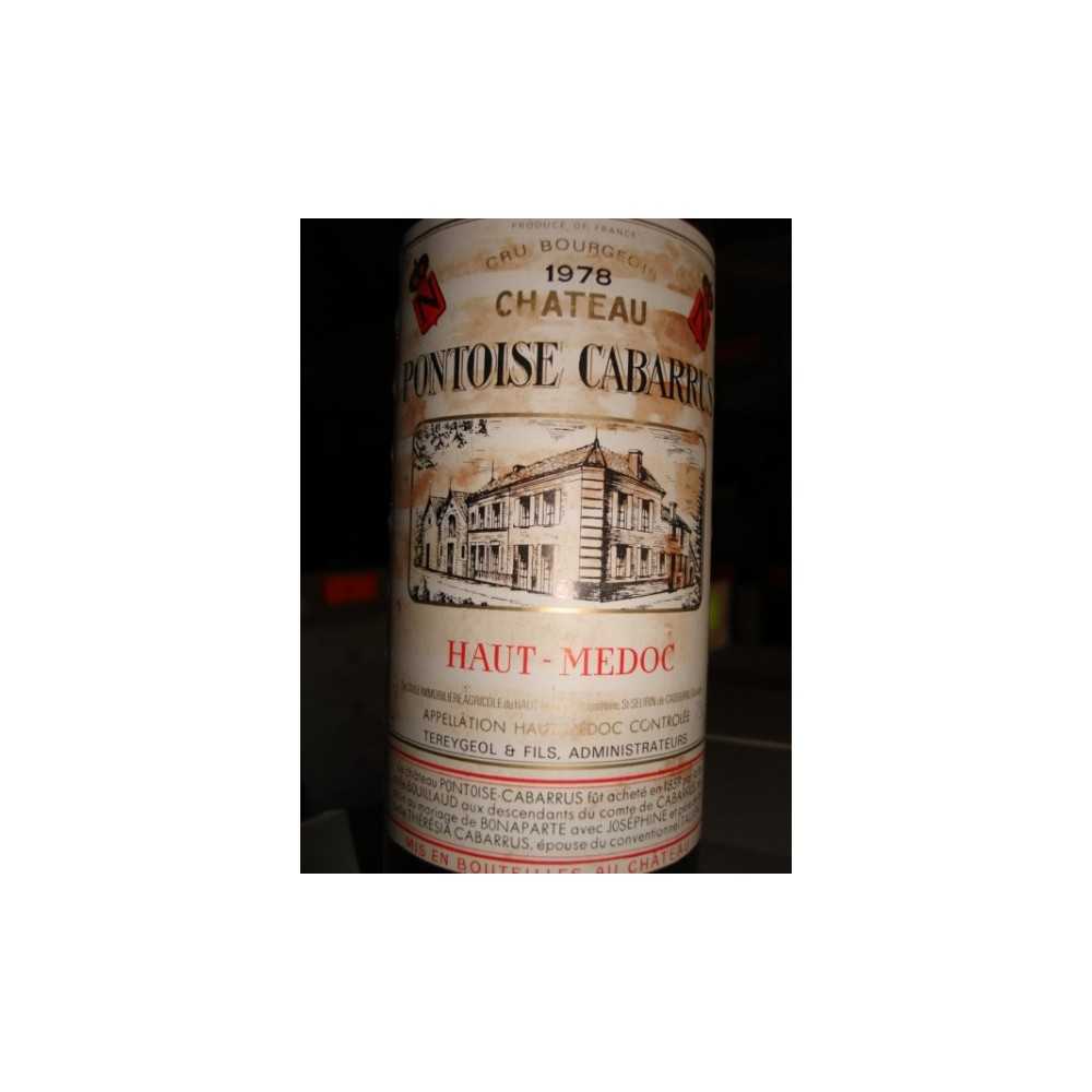 CHATEAU PONTOISE CABARRUS 1978