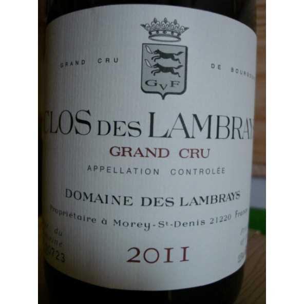 CLOS DES LAMBRAYS Grand crû 2011