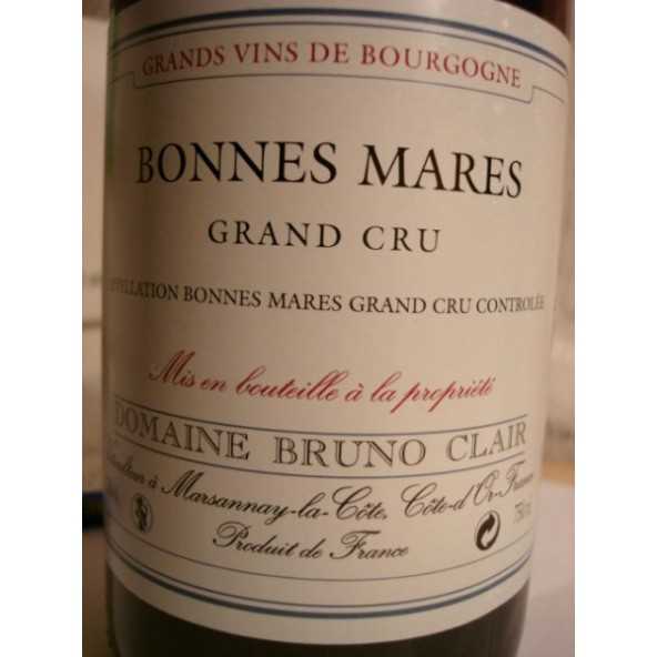 BONNES MARES GRAND CRU 2010 BRUNO CLAIR