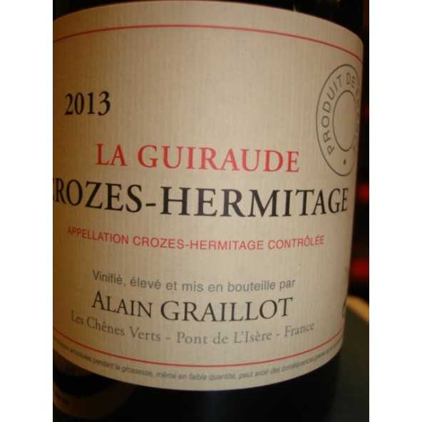 CROZES HERMITAGE ROUGE GRAILLOT 2012