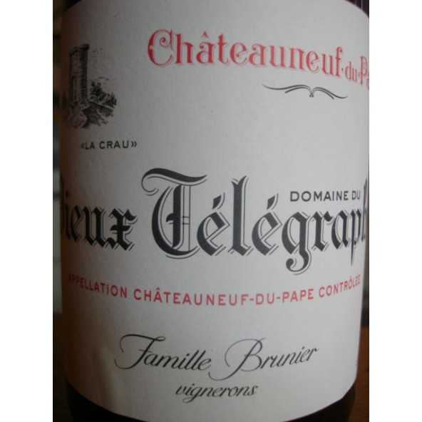 CHATEAUNEUF DU PAPE Domaine du VIEUX TELEGRAPHE rouge 2015