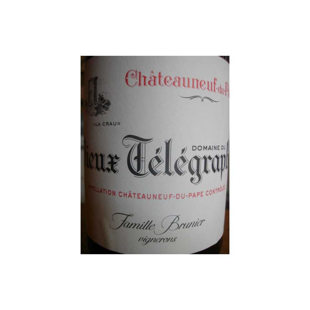 CHATEAUNEUF DU PAPE Domaine du VIEUX TELEGRAPHE rouge 2015