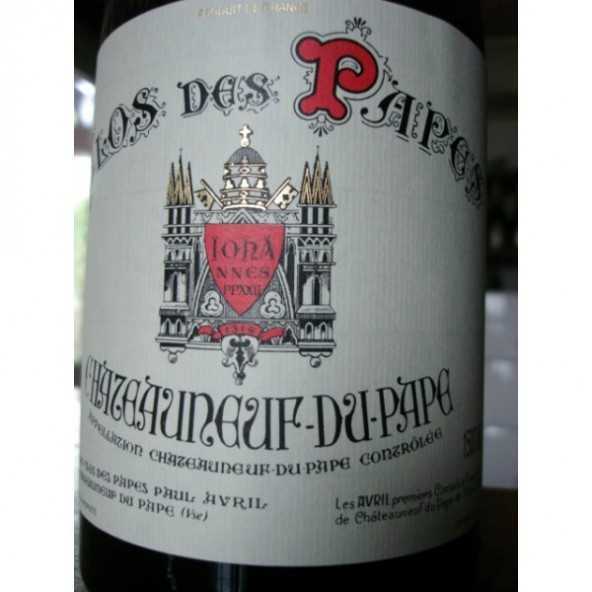 CHATEAUNEUF CLOS DES PAPES ROUGE 2015