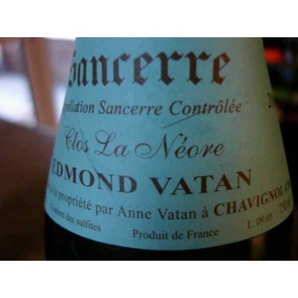 SANCERRE EDMOND VATAN Clos La Néore 2008