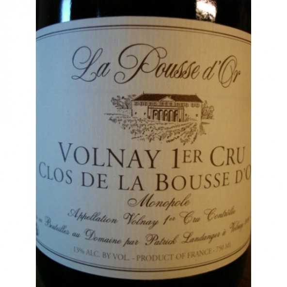 VOLNAY 1er crû Clos de la Bousse d'Or Pousse d'Or 2013