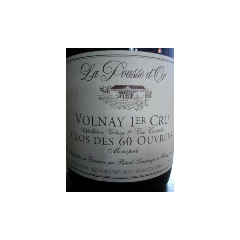 VOLNAY 1er crû Clos des 60 Ouvrées Pousse d'Or 2015