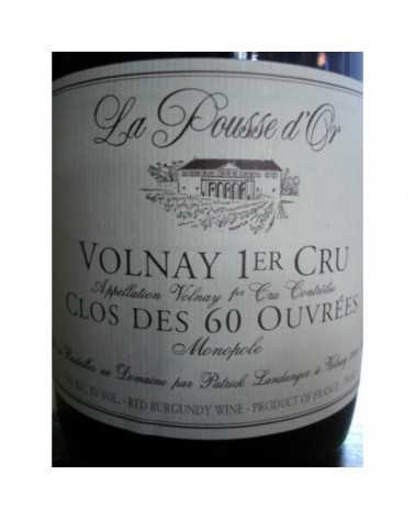 VOLNAY 1er crû Clos des 60 Ouvrées Pousse d'Or 2015