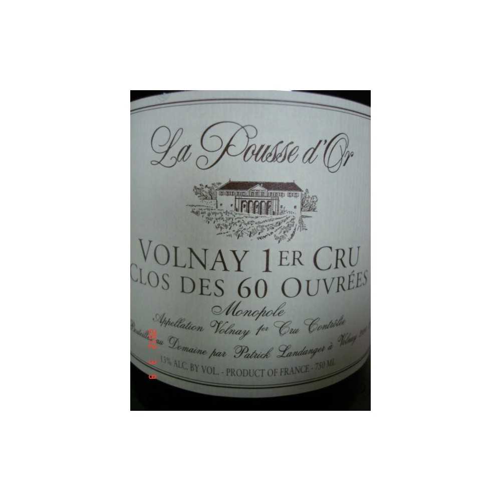 VOLNAY 1er CRU Clos des 60 Ouvrées 2010 Pousse d'Or