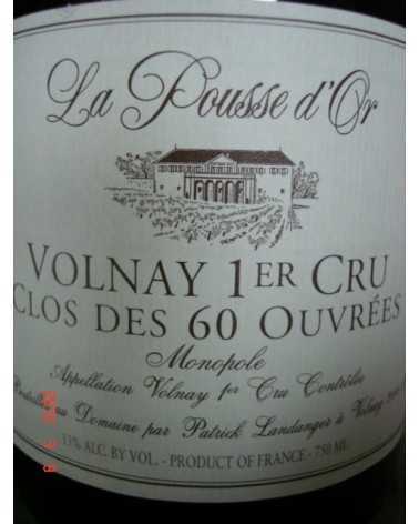 VOLNAY 1er CRU Clos des 60 Ouvrées 2010 Pousse d'Or