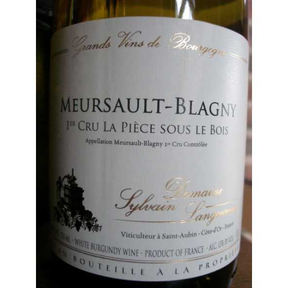 Meursault Blagny 1er Cru " La Pièce sous le Bois " Domaine Sylvain Langoureau 