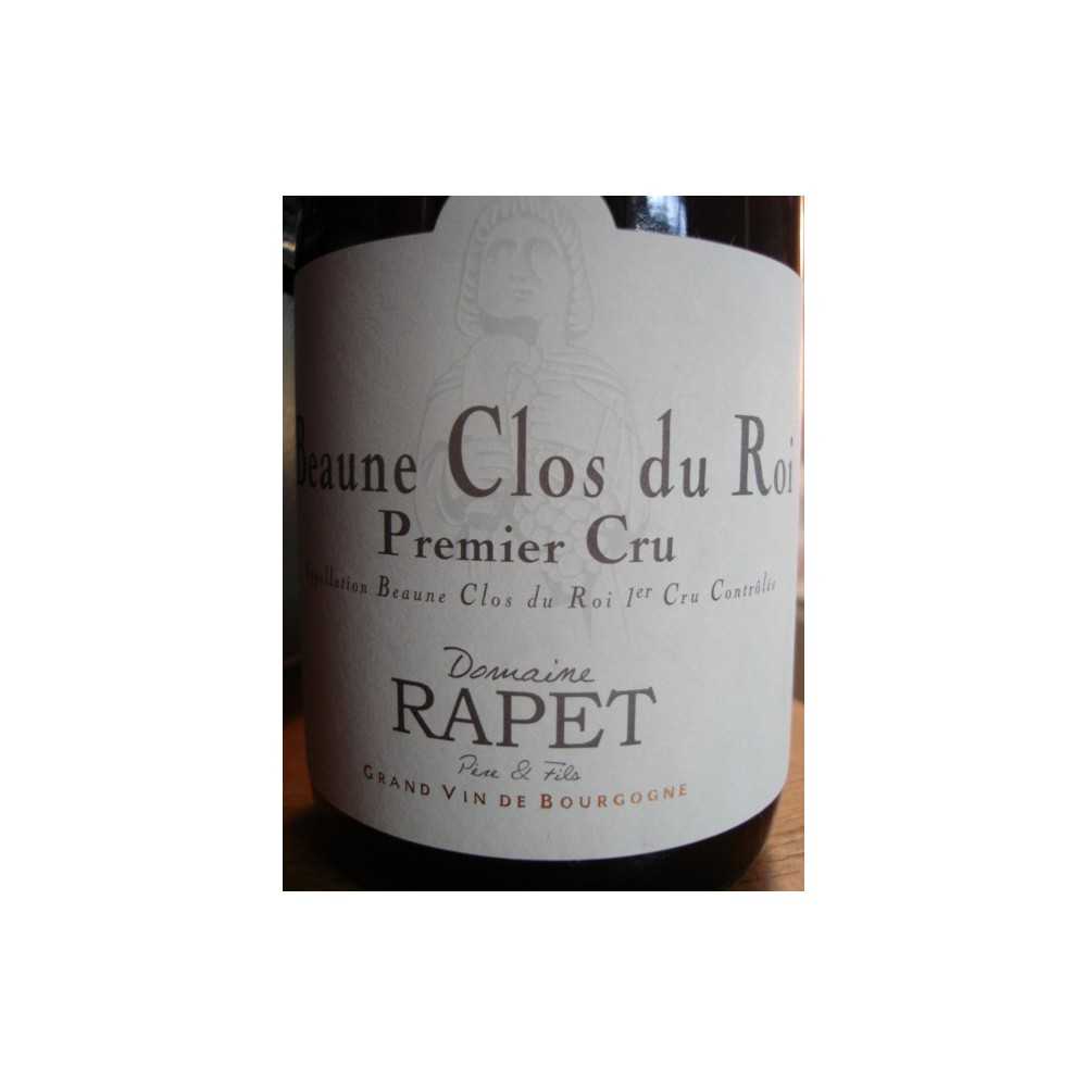 BEAUNE 1er CRU CLOS DU ROI DOMAINE RAPET