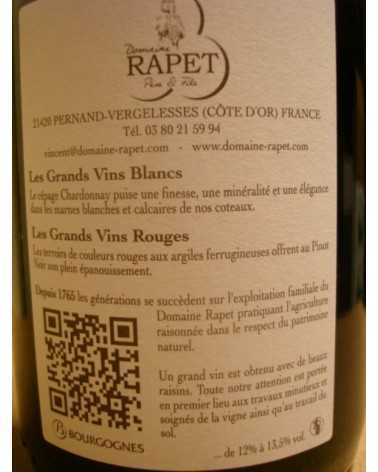 PERNAND VERGELESSES ROUGE 1er CRU LES VERGELESSES DOM RAPET 2016